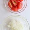 レンジで簡単♪オートミールのトマトリゾットの工程1