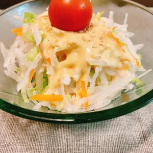 りんの作ってみた!投稿(あのファミレスの大根サラダを再現)