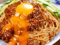 行列のうどんそば⑥夏のスタミナ🤩ジャージャー油そうめん🍜