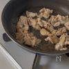 ベタつかない!味噌バター焼きうどんの工程1