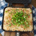 ホットサンドメーカーでツナ焼きおにぎり