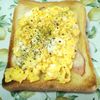 M*Pの作ってみた!投稿(『ハムたまチーズトースト』#簡単#子供#耳までおいしい)