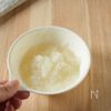 【栄養満点！】なめこと大根おろしの味噌汁の工程1
