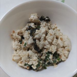 KUMIKOの作ってみた!投稿(簡単なのに美味しすぎ♡『和風お豆腐サラダ』)
