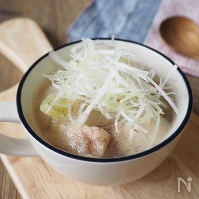 塩豚とかぶのスープ