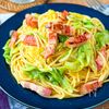 【パスタの別茹で不要◎】ベーコンとキャベツのバターペペロン