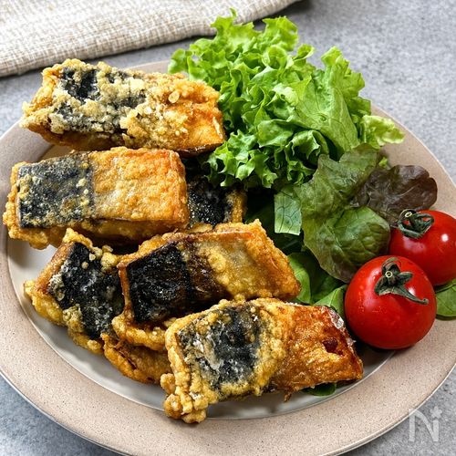 【サバのカレー竜田揚げ】家族のおかわりとまらへん♪