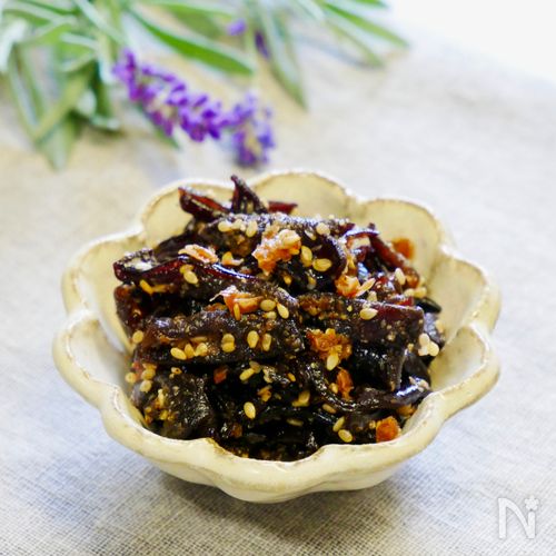 コリコリ食感がやみつき♪生きくらげのおかか佃煮