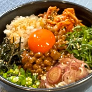 楽ラク手抜キッチン🐶🐾の作ってみた!投稿(栄養満点◎納豆混ぜうどん)