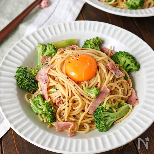 【和えるだけ！ブロッコリーとベーコンの和風パスタ】簡単絶品