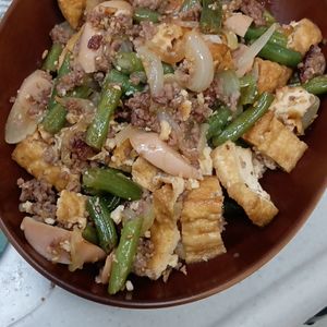 951566の作ってみた!投稿(ワンパン10分！【厚揚げきのこそぼろあん】ご飯進む♩)