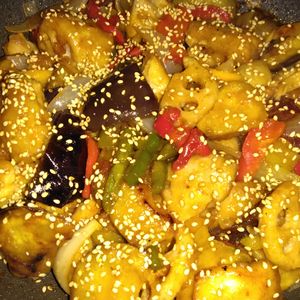 lalilulelonの作ってみた!投稿(【秋野菜の甘酢酢鶏】美味しすぎる秋おかず！お箸が止まらない♬)