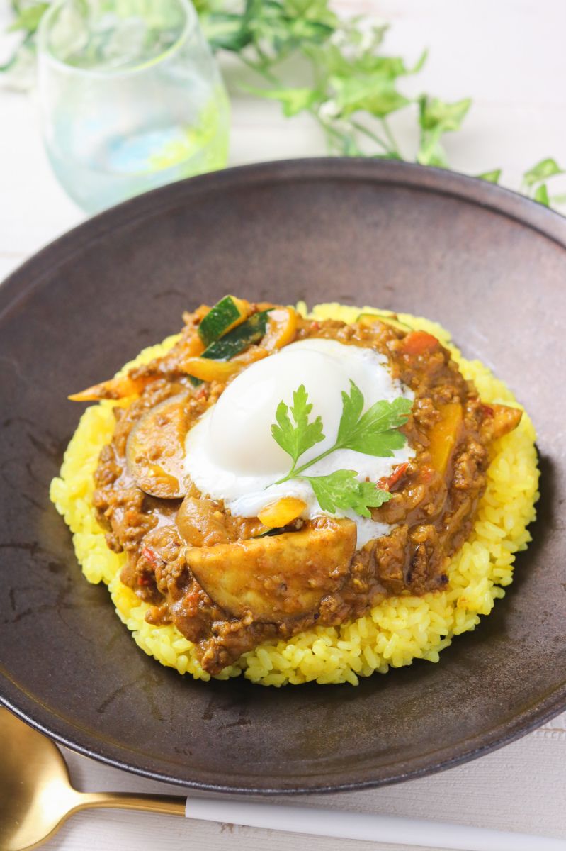 旨味抜群の夏野菜キーマカレー♪自家製ミンチで超ジューシー☆のレシピ