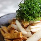 うどとうすさつの梅肉風味
