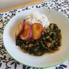 1017014の作ってみた!投稿(おうちで作れる！野菜たっぷりサグカレー(ほうれん草カレー))