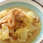 白菜とちくわのみそ煮