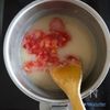 簡単和スイーツ【いちごの水ようかん】いちごたっぷりの工程5
