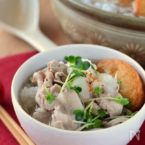 【蕎麦】を食べる！絶品みぞれ鍋
