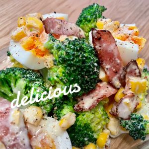 わいワインの作ってみた!投稿(【カリとろベーコンたまごサラダ】このサラダ美味しすぎる…！！)