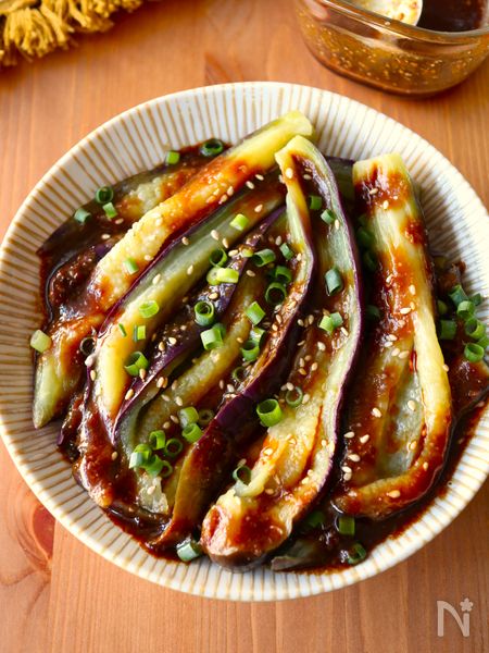 レンジで5分！【旨だれトロなす★よだれ鶏風】簡単絶品副菜♩