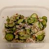 にゃんこさん🐱の作ってみた!投稿(レンジで簡単！シャキッと野菜【梅ゆかりのささみ和え】副菜に◎)