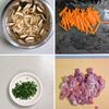 鶏ごぼうの混ぜごはん│子どももよろこぶ♪ほっこり甘辛ごはんの工程1