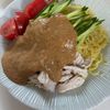 yの作ってみた!投稿(【バンバンジー麺】ごまダレが旨い！ささみはレンジでラク)