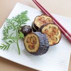 茄子のハニーマスタード挟み焼き