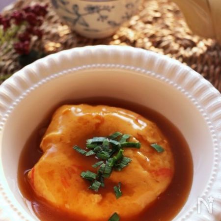 お弁当にも レンジで簡単 カニカマでとろーりあんかけかに玉 By Maron 青木ゆかり レシピサイト Nadia ナディア プロの料理家のおいしいレシピ