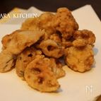 【美味しくって止まらない！】カリフラワーとれんこんの唐揚げ