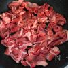 15分で完成♪豚こま肉のにんにくバター醤油炒めの工程1