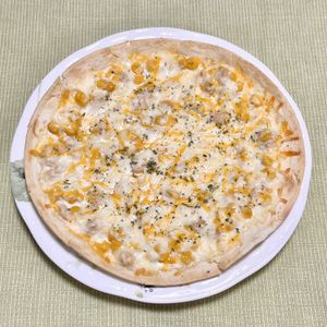 キャピタンの作ってみた!投稿(【業務スーパー】ツナコーンマヨピザ)