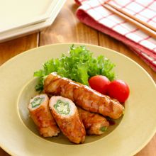【おくらの肉巻き】ボリューム満点！ご飯が進むおかず
