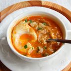 スペインのにんにくスープ《ソパデアホ》
