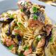 めちゃうま♡『鯖と茄子の和風パスタ』鯖缶で簡単すぐ完成‼︎