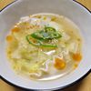 ナムディの作ってみた!投稿(餃子とたっぷりキャベツのうま塩スープ)