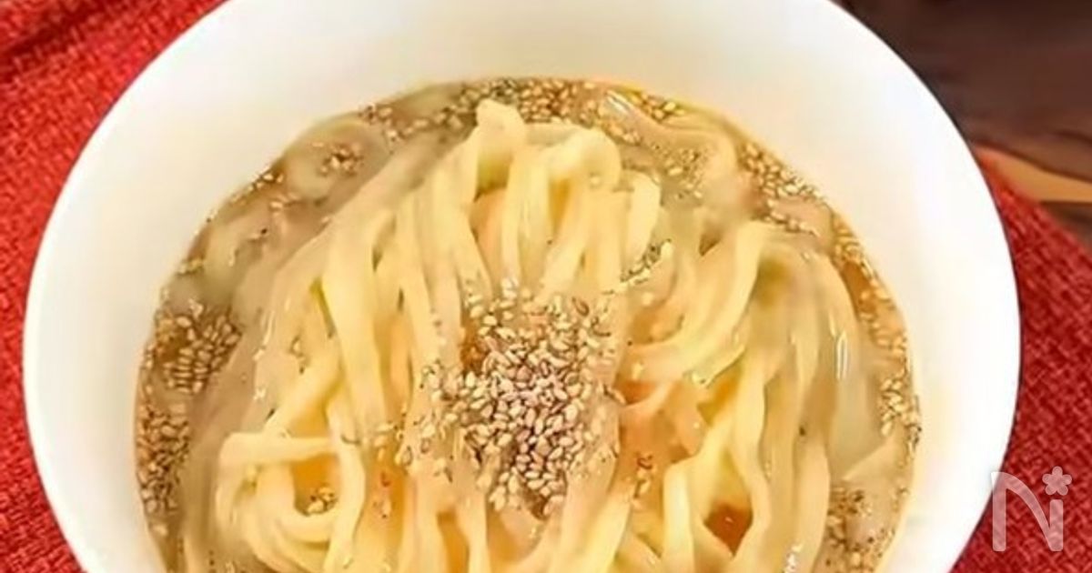 冷やしたまごかけうどん