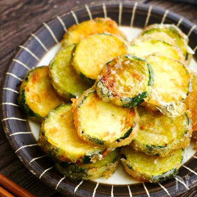 今が旬!ズッキーニの唐揚げ【冷めても美味しい。】