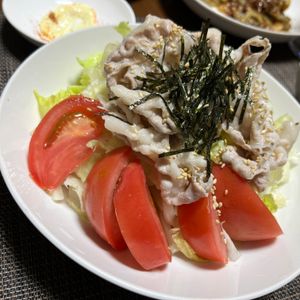 ぽちゃこの作ってみた!投稿(【和風ごまだれ冷しゃぶうどん】暑さを吹き飛ばす！！)