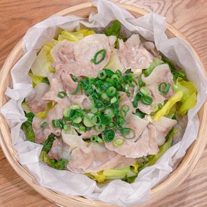 ミルクの作ってみた!投稿(春キャベツと豚肉せいろ蒸し)