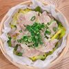 ミルクの作ってみた!投稿(春キャベツと豚肉せいろ蒸し)