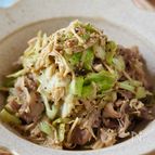 レンチン7分！【豚こまとキャベツのうまだれ蒸し】