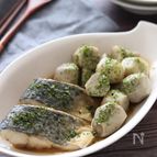 【さわらと里芋のうま煮】あおさの風味もいい！子どもも喜ぶ♪