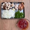 【おうちでカフェ気分♪】自慢のナポリタンの工程1
