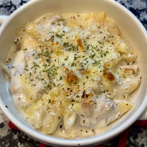 968467の作ってみた!投稿(とろ～りチーズの♪『チキンマカロニグラタン』)