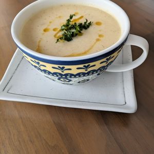 るるる♪の作ってみた!投稿(なすの冷製ポタージュ│レンジで簡単！夏のひんやりスープ)