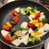 ボリュームたっぷり！肉巻き厚揚げと夏野菜の彩り酢豚風の工程3