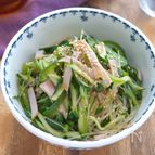 【ピーマンと春雨の中華サラダ】栄養満点・作り置きに♪