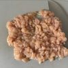 【バジルチーズチキン】カリカリチーズのつくね風の工程1