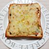 よっこの作ってみた!投稿(【和風カニカマトースト】お味噌汁との相性抜群!)